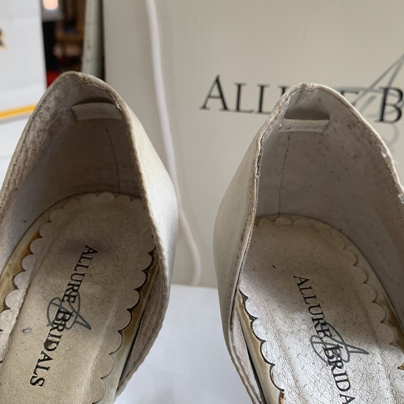 Bridal peep toe heels - Picture 5 of 6